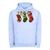 Pigment Grape Ice Christmas Socks With Santa Letter Urban Hoodie - LillyAllenDesigns