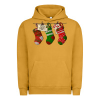 Pigment Peanut Butter Christmas Socks With Santa Letter Urban Hoodie - LillyAllenDesigns