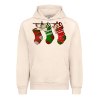 Sandshell Christmas Socks With Santa Letter Urban Hoodie - LillyAllenDesigns