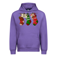 Tulip Christmas Socks With Santa Letter Urban Hoodie - LillyAllenDesigns