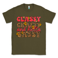 Army Green classy crafty and hella sassy Classic Tee - HRA Design Shop