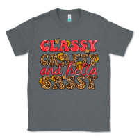 Charcoal Heather classy crafty and hella sassy Classic Tee - HRA Design Shop