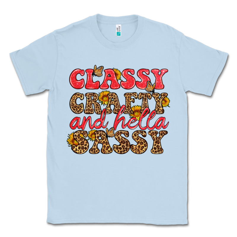 Classy Crafty And Hella Sassy Classic Tee by HRA Design Shop | Teevron