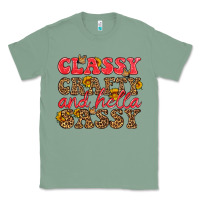 Sage classy crafty and hella sassy Classic Tee - HRA Design Shop