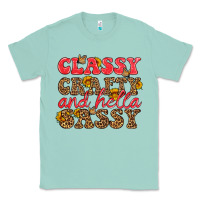 Seafoam classy crafty and hella sassy Classic Tee - HRA Design Shop