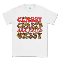 White classy crafty and hella sassy Classic Tee - HRA Design Shop
