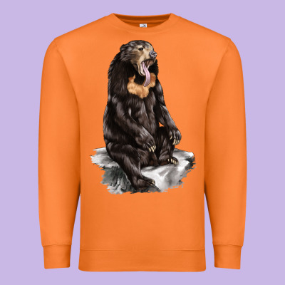 Malayan Sun Bear Premium Sweatshirt Designed By Lillyallendesigns