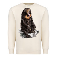 Sandshell Malayan Sun Bear Premium Sweatshirt - LillyAllenDesigns