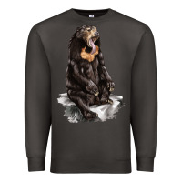 Smoke Malayan Sun Bear Premium Sweatshirt - LillyAllenDesigns