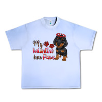 Grape Ice my valentine has paws Urban Heavy Tee - RanaPortraitStore