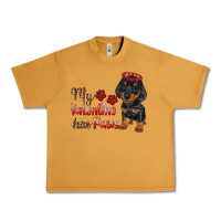 Peanut Butter my valentine has paws Urban Heavy Tee - RanaPortraitStore