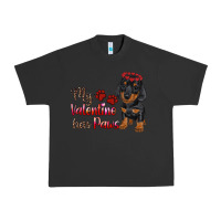 Pigment Black my valentine has paws Urban Heavy Tee - RanaPortraitStore