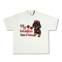 Pistachio my valentine has paws Urban Heavy Tee - RanaPortraitStore