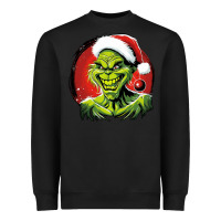 Black Grinch Heavyweight Sweatshirt - Unal Design