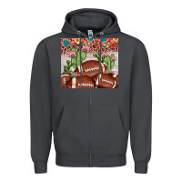 Smoke football leopard cactus Zipper Hoodie - JahusDesignShop