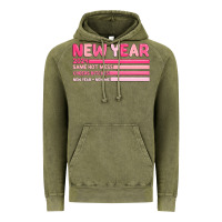 Vintage Olive 2024 new year Vintage Hoodie - MaliasSmallBusiness