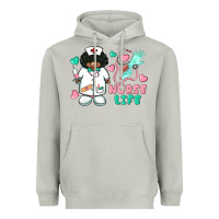 Moon Dust nurse life afro american nurse Heavyweight Hoodie - BarkalooDesign