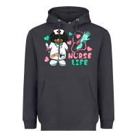 Smoke nurse life afro american nurse Heavyweight Hoodie - BarkalooDesign