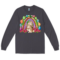 Smoke Easter rainbow Bunny Easter Day Long Sleeve Tee - Neo Western