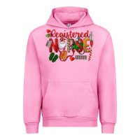 Fuchsia Pink Registered Nurse Christmas Urban Hoodie - LillyAllenDesigns