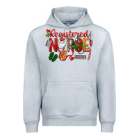 Heather Grey Registered Nurse Christmas Urban Hoodie - LillyAllenDesigns