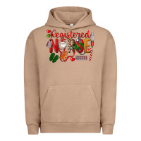 Pigment Burro Registered Nurse Christmas Urban Hoodie - LillyAllenDesigns