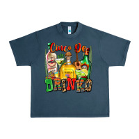 Midnight Navy cinco de drinko Urban Heavy Tee - Zillion Design Studio