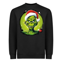 Black Grinch Heavyweight Sweatshirt - Unal Design