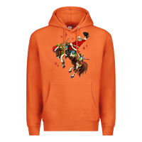 Christmas Cowboy Santa Premium Hoodie | Teevron