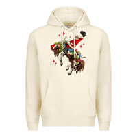 Tofu christmas cowboy santa Premium Hoodie - MaliasSmallBusiness