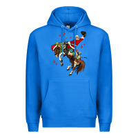 True Royal christmas cowboy santa Premium Hoodie - MaliasSmallBusiness