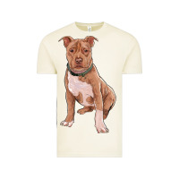 Vintage Arctic Brown Pitbull Vintage Tee - RanaPortraitStore