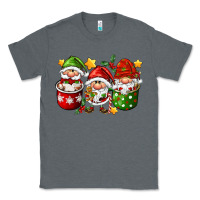 Charcoal Heather coffee cup santa gnomies Classic Tee - FaDigitalArtStudio
