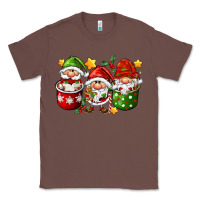 Chestnut coffee cup santa gnomies Classic Tee - FaDigitalArtStudio