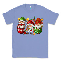Colony Blue coffee cup santa gnomies Classic Tee - FaDigitalArtStudio