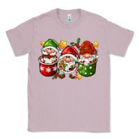 Lilac coffee cup santa gnomies Classic Tee - FaDigitalArtStudio