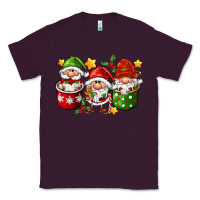 Plum coffee cup santa gnomies Classic Tee - FaDigitalArtStudio