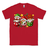 Red coffee cup santa gnomies Classic Tee - FaDigitalArtStudio