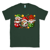Sports Green coffee cup santa gnomies Classic Tee - FaDigitalArtStudio