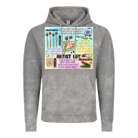 Cloud Rock artist life Vintage Hoodie - MaliasSmallBusiness