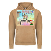 Vintage Camel artist life Vintage Hoodie - MaliasSmallBusiness