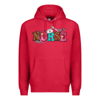 Cardinal nurse with nurse element Premium Hoodie - AdoDesignShop