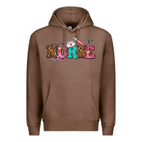 Chestnut nurse with nurse element Premium Hoodie - AdoDesignShop