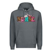 Rock nurse with nurse element Premium Hoodie - AdoDesignShop