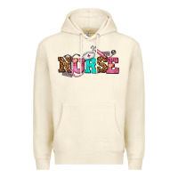 Sandshell nurse with nurse element Premium Hoodie - AdoDesignShop