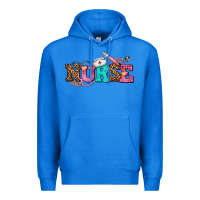 True Royal nurse with nurse element Premium Hoodie - AdoDesignShop