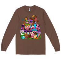 Chestnut Easter gnomies truck Easter Day Long Sleeve Tee - Neo Western