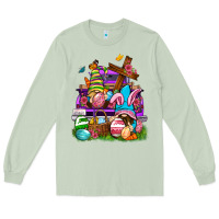 Matcha Easter gnomies truck Easter Day Long Sleeve Tee - Neo Western