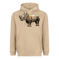 Mushroom Rhino Illustrations Heavyweight Hoodie - LillyAllenDesigns