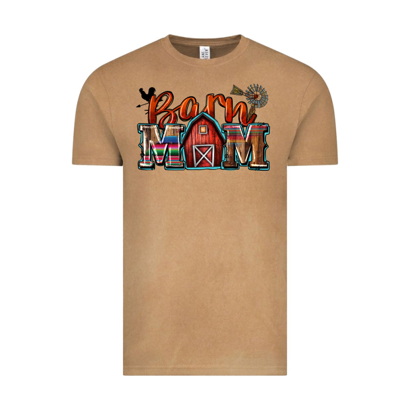 Barn Mom Vintage Tee by Zillion Design Studio | Teevron